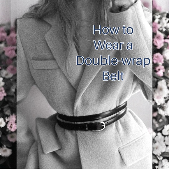 Double-Wrap Belt, Black Size Medium - NWT J Crew - Size M Black Leather Belt - Picture 10 of 15